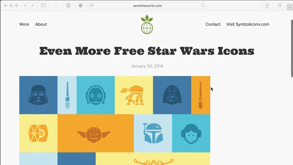 star wars icons for mac